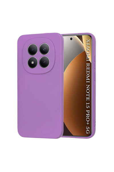 Techsuit Husă din silicon pentru Xiaomi Redmi Note 15 Pro+ 5G SoftFlex, violet