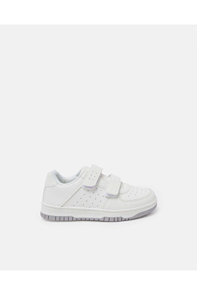 REDTAG Boys White Plain Skate Shoes