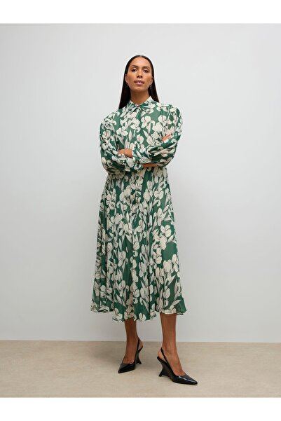 Vero Moda Hemdblusenkleid AWAUBRIE Langes Kleid