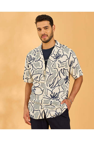 REDTAG تيشيرت رجالي مطبوع متنوع