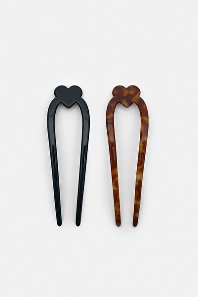 Pull & Bear Kalp kürk tokası paketi