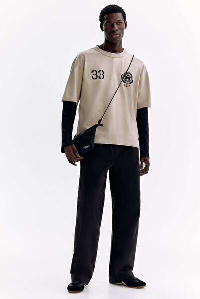 H&M Printed Loose Fit T-shirt