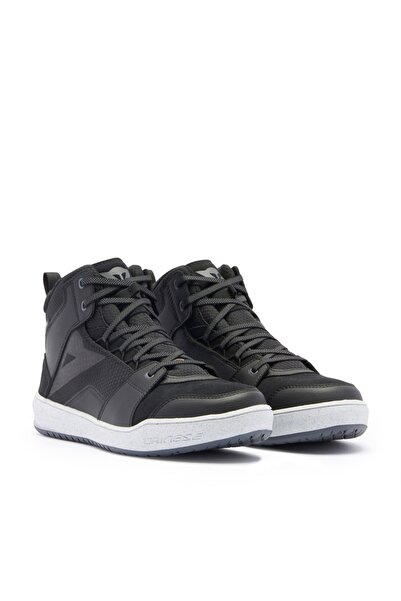 Dainese أحذية/ أحذية سوبرب دي-دبليو بي باللون الأسود/الأبيض/الحديدية