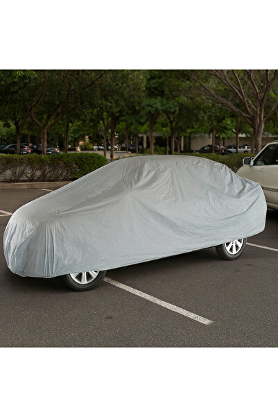 Vivendo Vivendo® Waterproof PEVA Car Cover, UV, Dust and Snow Protection, Siz...