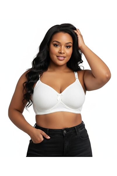 wear treasure SUTENĂ FĂRĂ SÂRMĂ CU BĂIETE DE SĂRMĂ, CU BUCLE, MĂRIME MARE