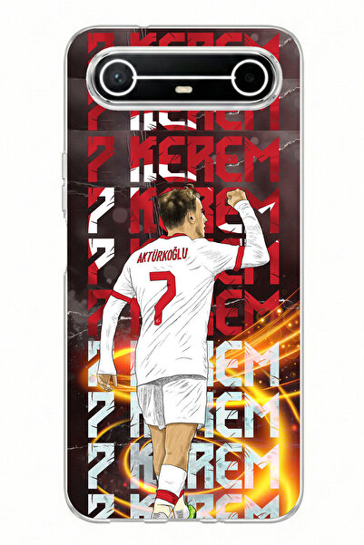 TechTree Tecno Spark Slim 5g Compatible Kerem Aktürkoğlu Sevinç Printed Silic...