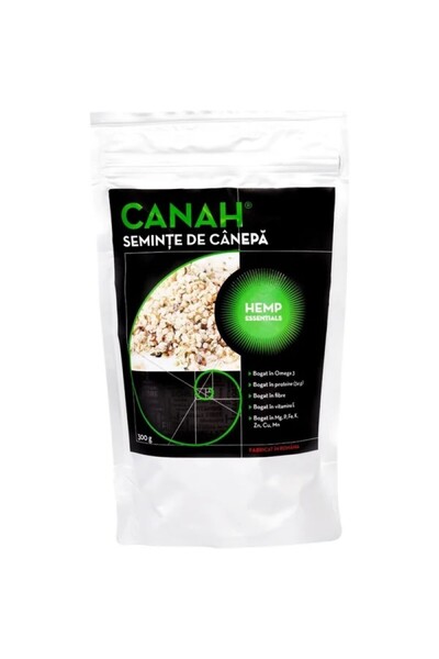 DAsiNU Seminte Decorticate de Canepa, 300gr