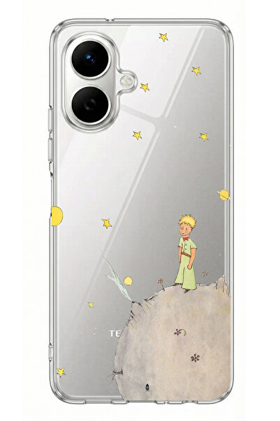 TechTree حافظة سيليكون مطبوعة بتصميم الأمير الصغير متوافقة مع هاتف Infinix Sm...