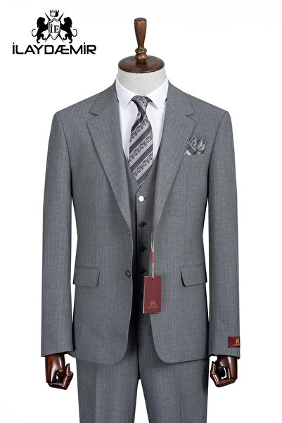 ilayda emir Slim Fit, 3 Piece Suit, Men's Classic Vest, Premium Fabric, Offic...