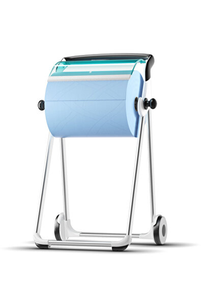 TORK Tork mobile industrial roll dispenser, blue
