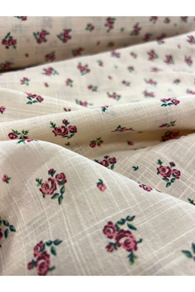 Kumaş Sevdası قميص صيفي من القطن والكتان منقوش (العرض 150 سم) قميص تونيك بيبي...