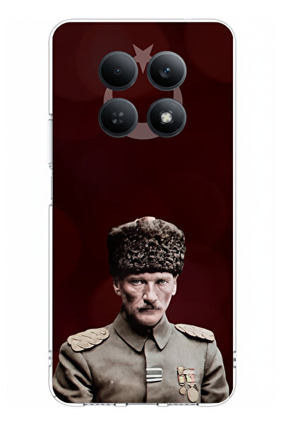 TechTree حافظة سيليكون مطبوعة عليها نجمة القمر ورئيس الأركان أتاتورك متوافقة ...