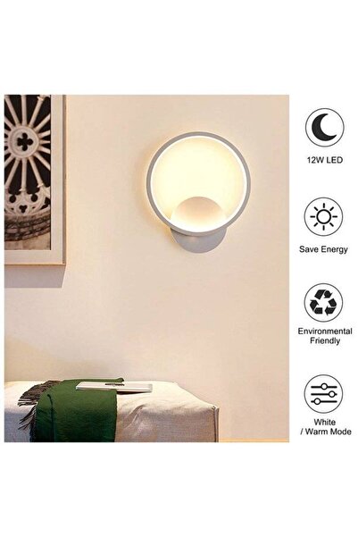 edc Aplica LED 28W ROUND Alba Slim 3 Functii