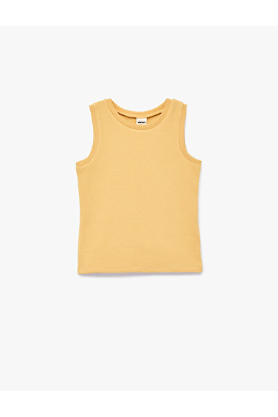Koton Cotton Sleeveless Crew Neck Basic Undershirt