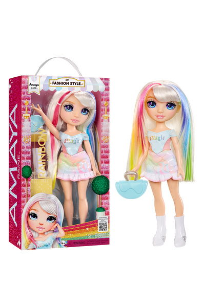 Rainbow High Papusa Amaya Raine din „Rainbow High” seria Stilul meu vestimentar