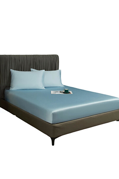 OEM Fitted Sheet - Bamboo and Polyester, Silky Texture - 90x200x30 cm, Light ...