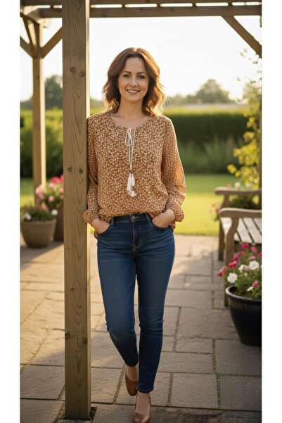 THEBEK Lycra Drawstring Blouse – the Place Where Elegance and Comfort Meet | ...