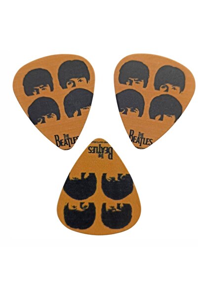 LongMoon FM3GB 3 قطع من أدوات تدريب الجيتار من بيتلز بسمك 0.75 ملم.