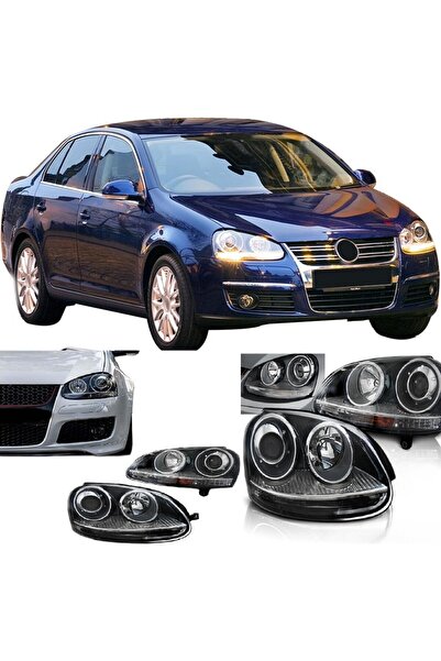 X POWER TUNİNG Vw Jetta 2006-2007 Uyumlu Bigzenon Özellikli R32 Ön Far