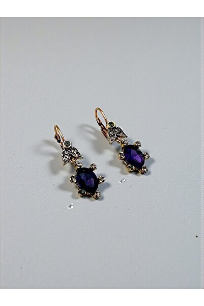 FUYA JEWELLERY Renkli Kristal Taşlı Küpe