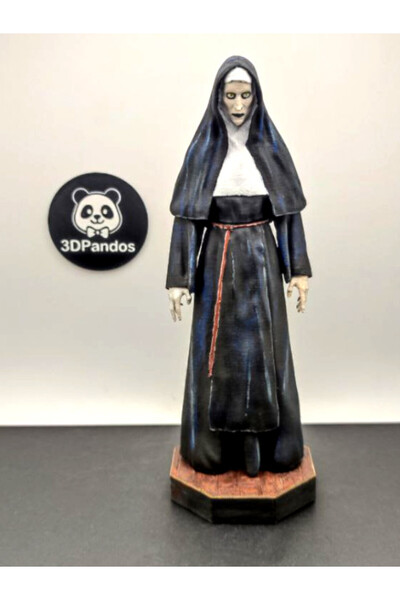 3D The Nun Figür - Conjuring Korku Filmi / Valak Karakteri - 19 cm - Hediyeli...