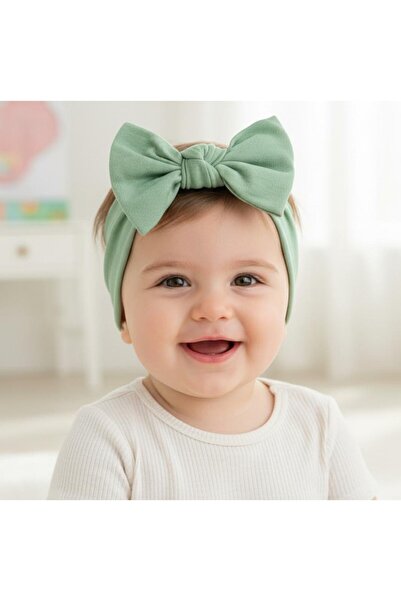 Babygiz Banda de păr moale, ultra flexibilă, anti-alunecare, 100% bumbac piep...