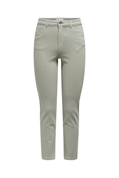 ONLY High Waist Straight Cut Denim Pants 15252531