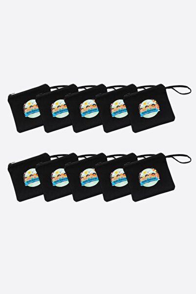 Bagg Happy Holidays Printed Children's Gift Bags – 10 Pieces