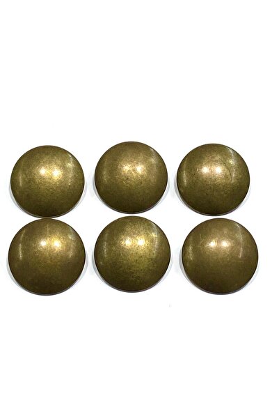 karantuhafiye Trench Coat Jacket Button / Oxide Metallized Curved / 2.8 cm / ...