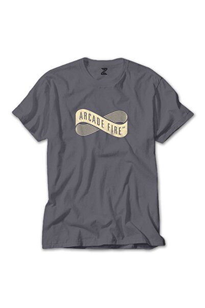 CrowsGate Μπλουζάκι Arcade Fire Live On Stage, πολύχρωμο, γκρι χρώμα, μέγεθος M