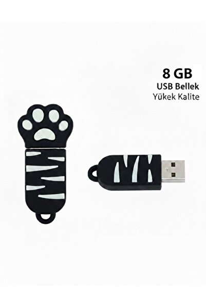 Spezia USB BELLEK - 8 GB Sevimli Kedi Patisi temalı USB bellek