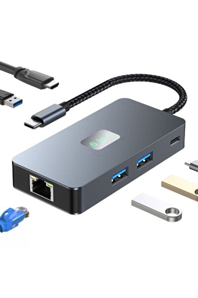 ANCIBI 6 in 1 Hub Adapter