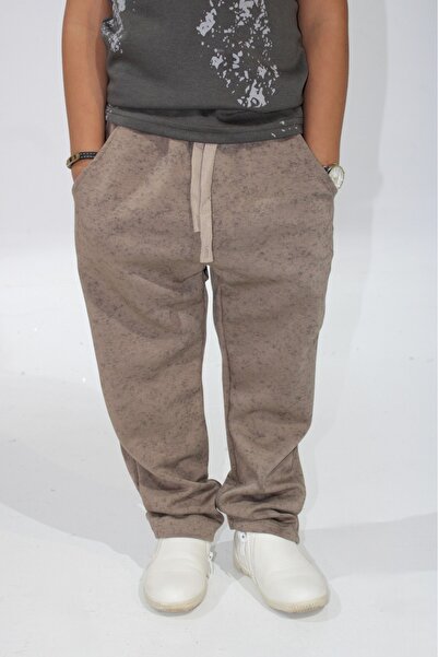 ALANAQA Oversized washed tracksuit bottoms for ages 4-16 years, unisex