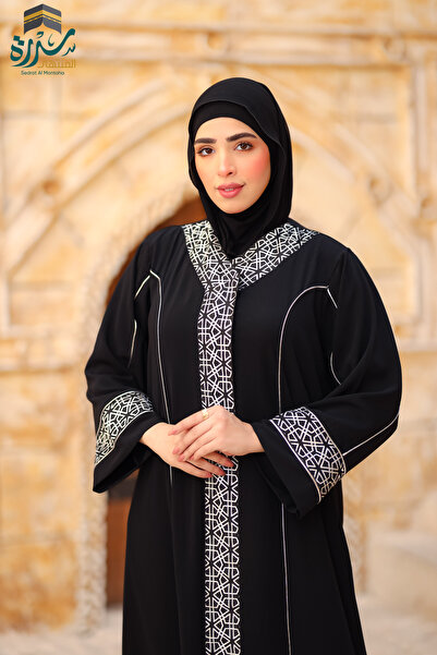 SIDRAALMONTAHA عباية موديل سنا لاطلالة مميزة مناسبة للخروجات وللمناسبات بدون ...