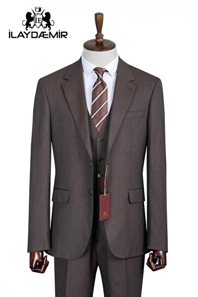 ilayda emir Slim Fit, 3 Piece Suit, Men's Classic Vest, Premium Fabric, Offic...