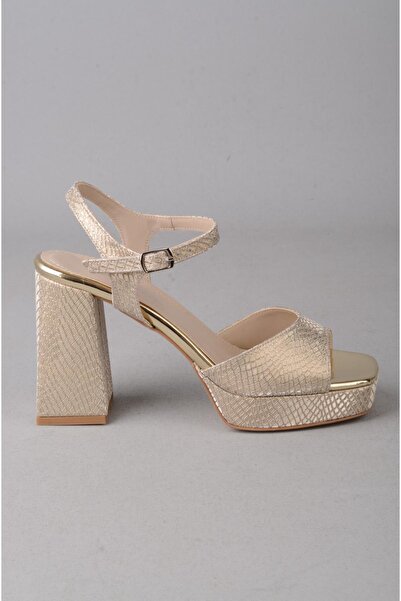 SEÇ KUNDURA SEÇ 203 PANTOFI DE SEARĂ CU TOC ȘI PLATFORMĂ (Toc 10,5cm - platfo...