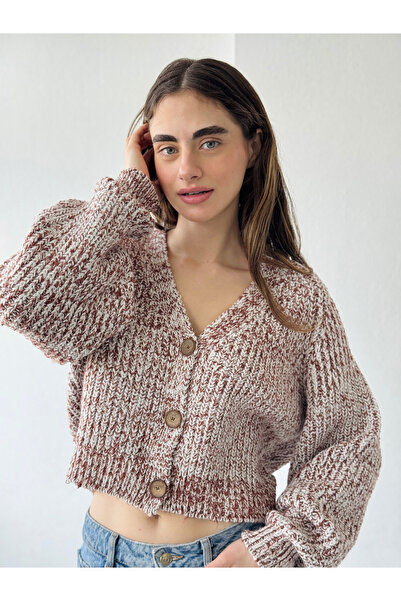 Retrobird Short Cardigan Women's Cream