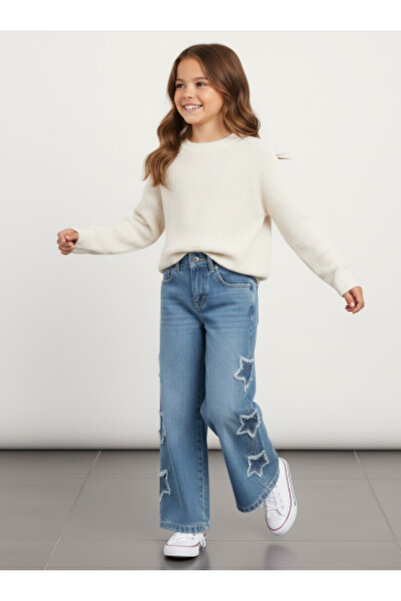 Breeze Дівчача зіркова джинсова штани з деталями 21902