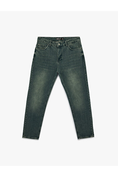 Koton Normal Waist Regular Fit Tapered Jean Trousers - Joe Jean