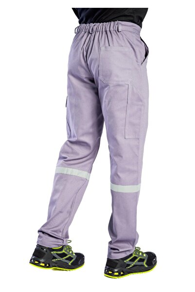 Frekans İş Güvenliği İş Kıyafetleri Safesawa Oscarthin 16/12 Summer Trousers Gray 2151