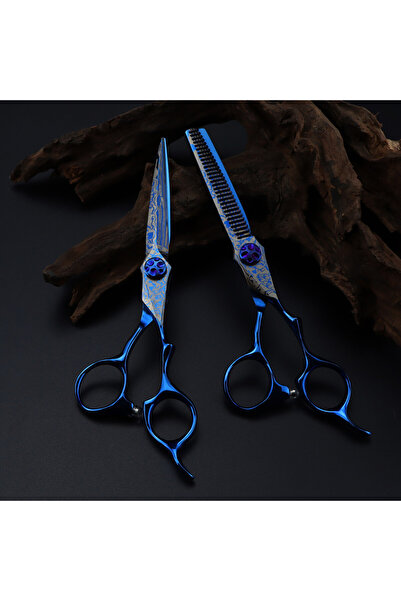 Jaguar 6 inch Çanta hediyeli Damascus Model [ücretsiz çanta ve makas üzerine ...