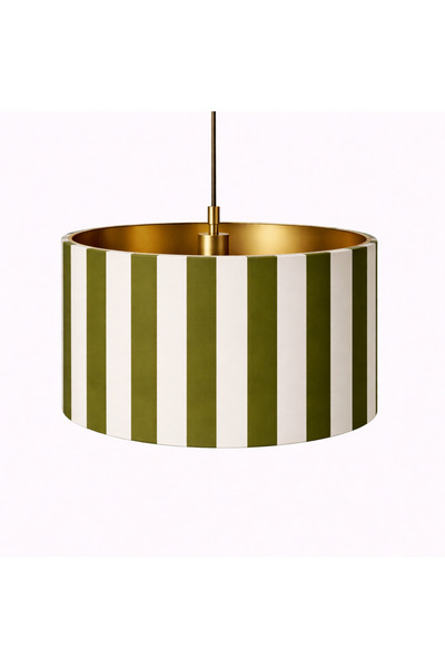 Mivera Maison DEKORATİF KUMAŞ KAPLAMA AVİZE (40x20 cm)