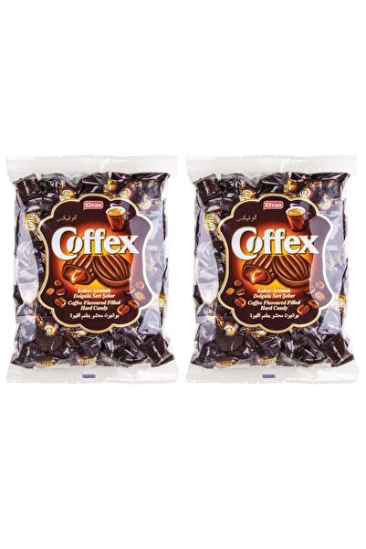Elvan SET 2 BUCĂȚI - Bomboane gumate cu aromă de cafea COFFEX, pachet de 1 kg