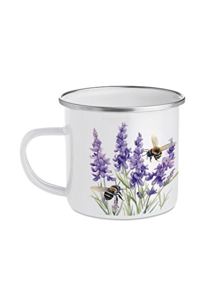 OEM Personalized White Mug with Dedication 'Daughter', Lavender Theme, 350 ml...