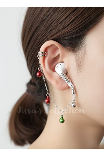 Jivva's Collection Bluetooth Earphone Anti-Loss Device. Colorful Bead Chain D...