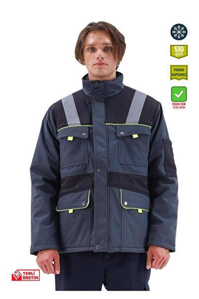 Frekans İş Güvenliği İş Kıyafetleri معطف SafeSawa Tork Softshell سميك -15 درج...