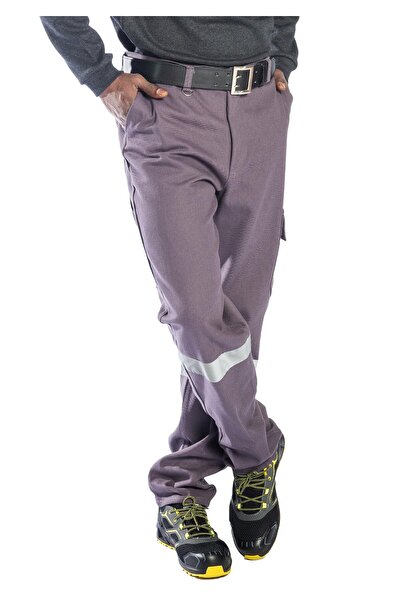 Frekans İş Güvenliği İş Kıyafetleri Safesawa Oscar Winter 7/7 Gray Pants 2142