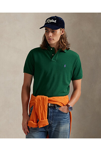 Ralph Lauren Black Label İkonik Fileli Polo Tişört - Her Şeye Uygun