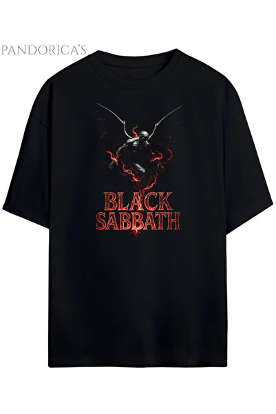 Grafftee Clothing Pandorica's Black Sabbath dizajn unisex pamučna majica