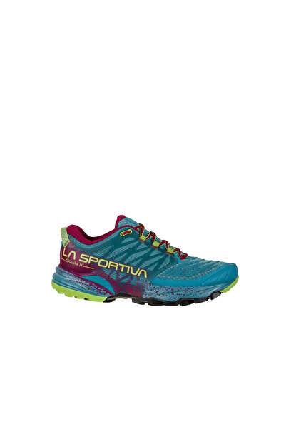 La Sportiva Women's Akasha II Trail Running Shoes Topaz Red/Plum
